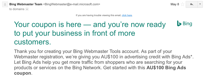 Do not use Bing Ads