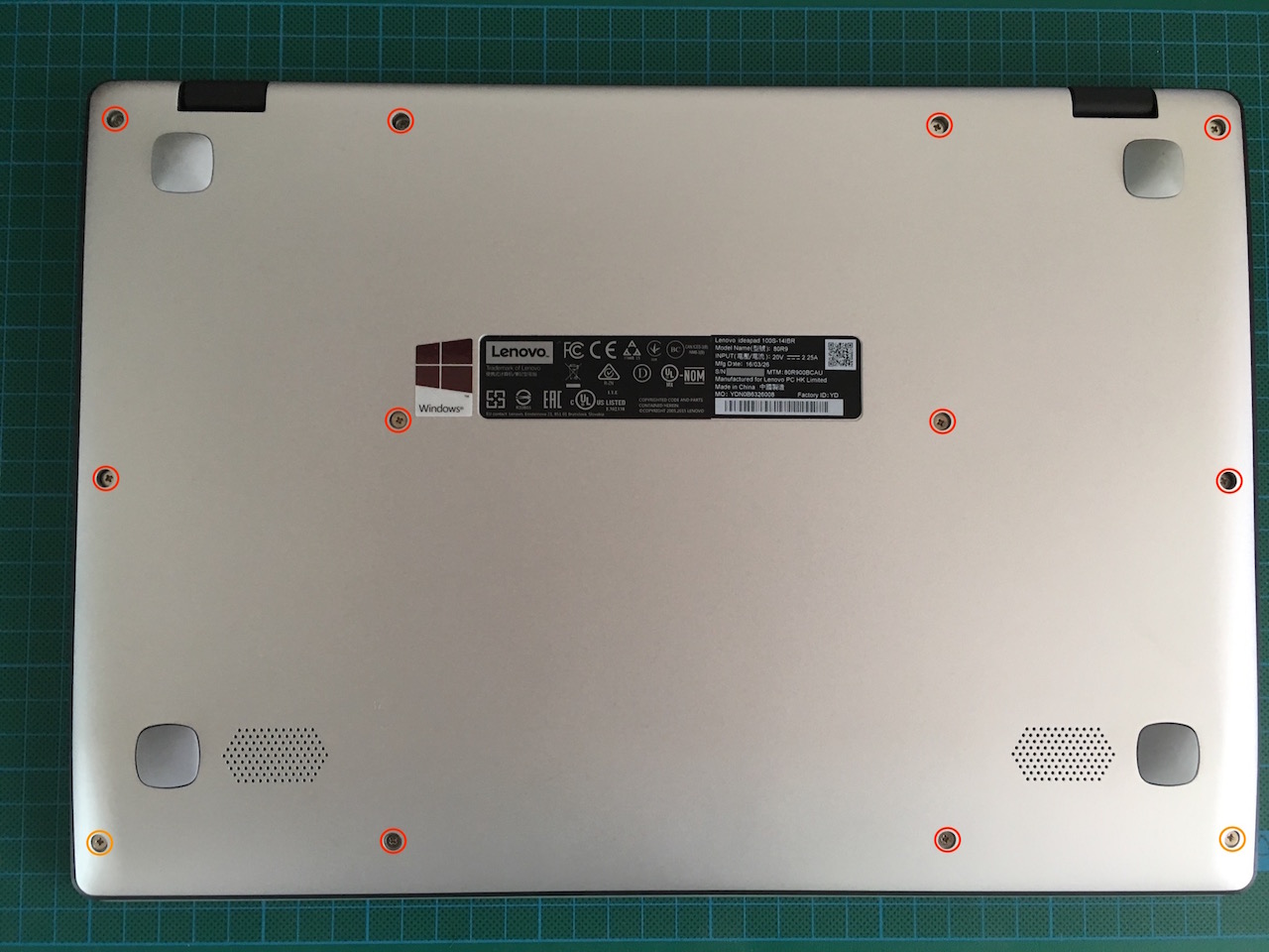 Direkte bid afslappet Easily increase disk space in a Lenovo Ideapad 100S 14" laptop with an M.2  SSD | Igor Kromin