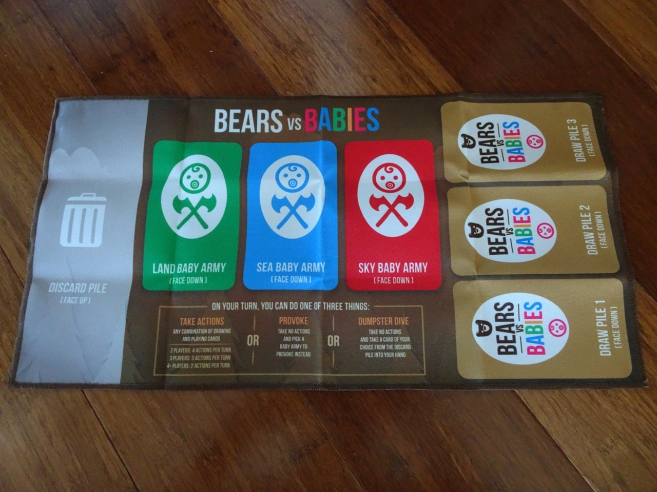 No Manual, Packs of Cards Sealed Bears VS Babies Game 