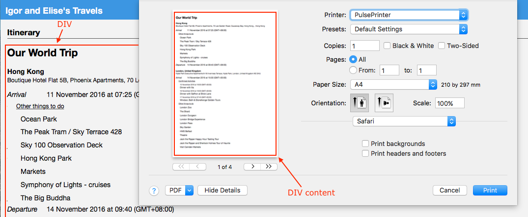 22 Javascript Print Current Page