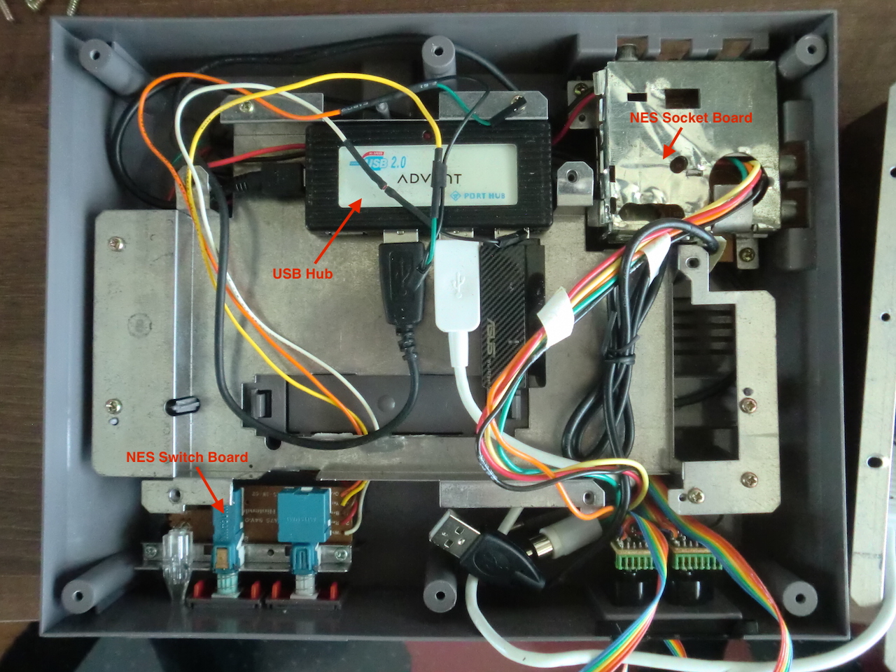 Raspberry Pi in a NES Case wiring revisited | Igor Kromin