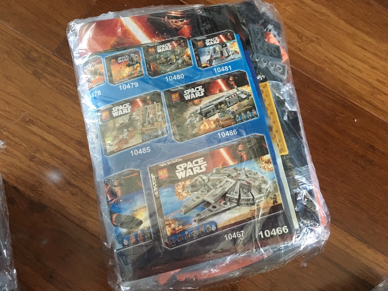 Fake 'Lepin' brand Lego arrived from China