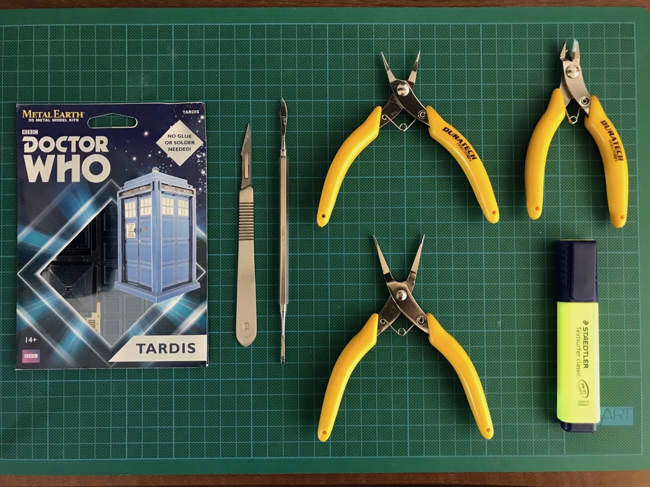 Tool Kit  3D Metal Model Kits