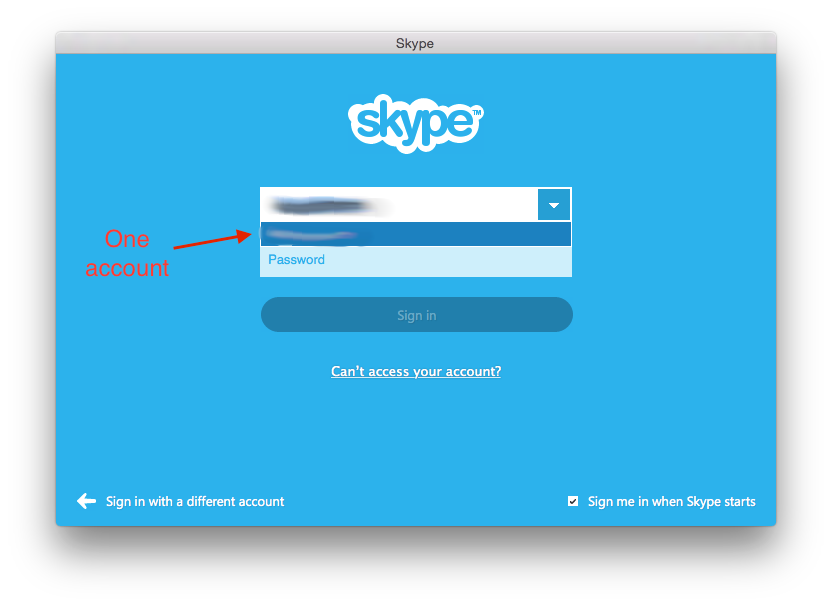 how to log into skype without microsoft account